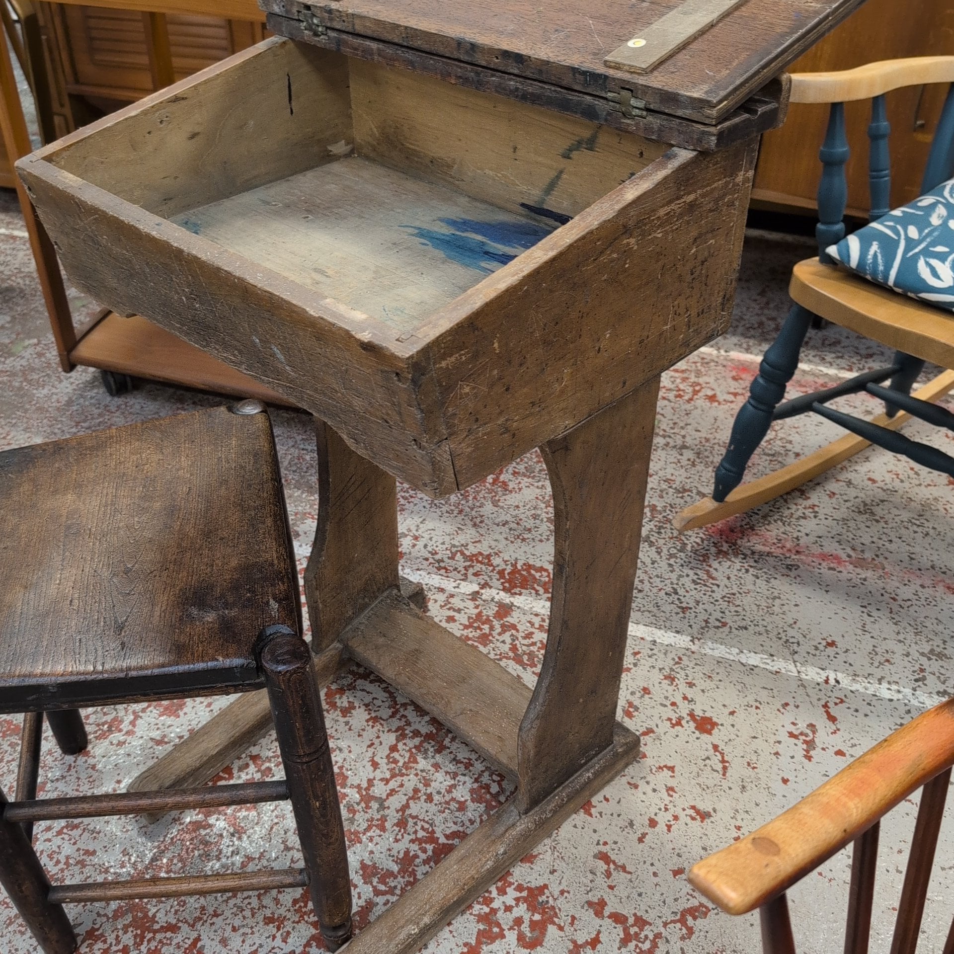 School Desk and Chair